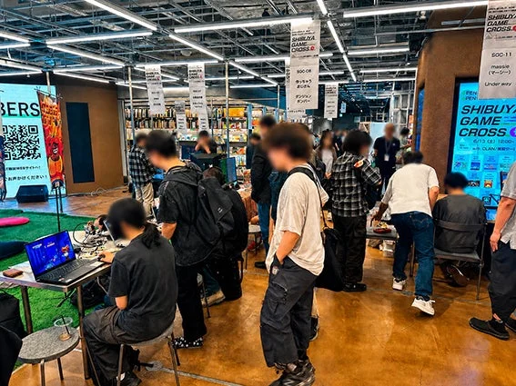 Shibuya Game Crossの様子