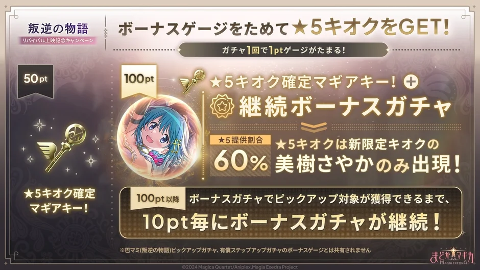 美樹さやかボーナスガチャ