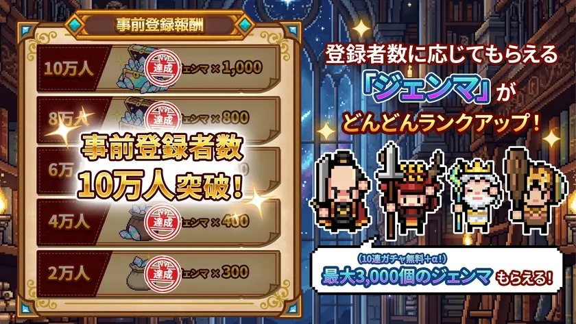 事前登録報酬