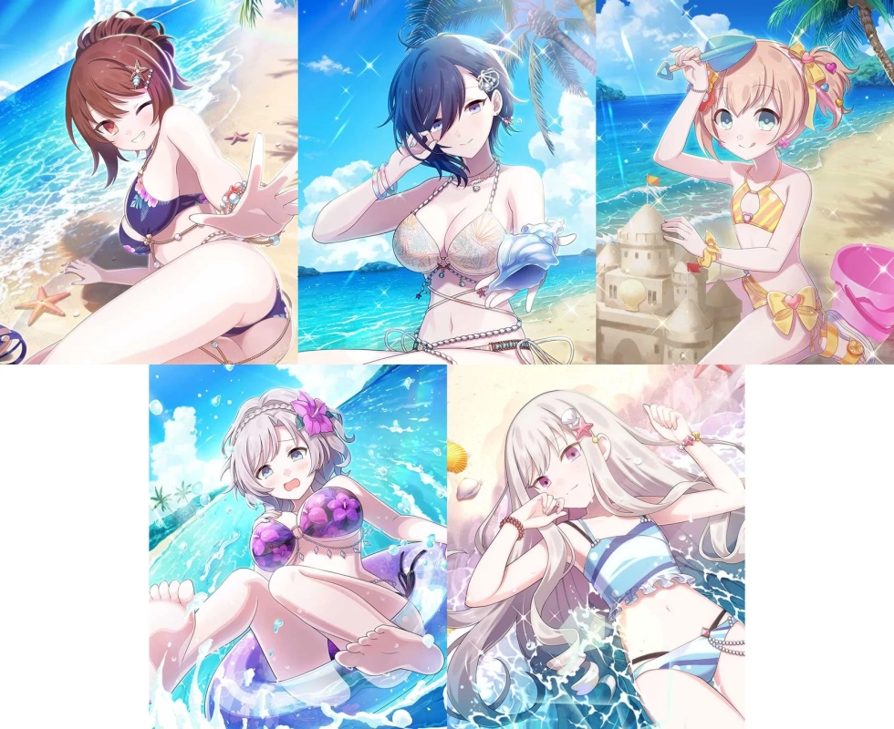 燦海シリーズの乙女たち