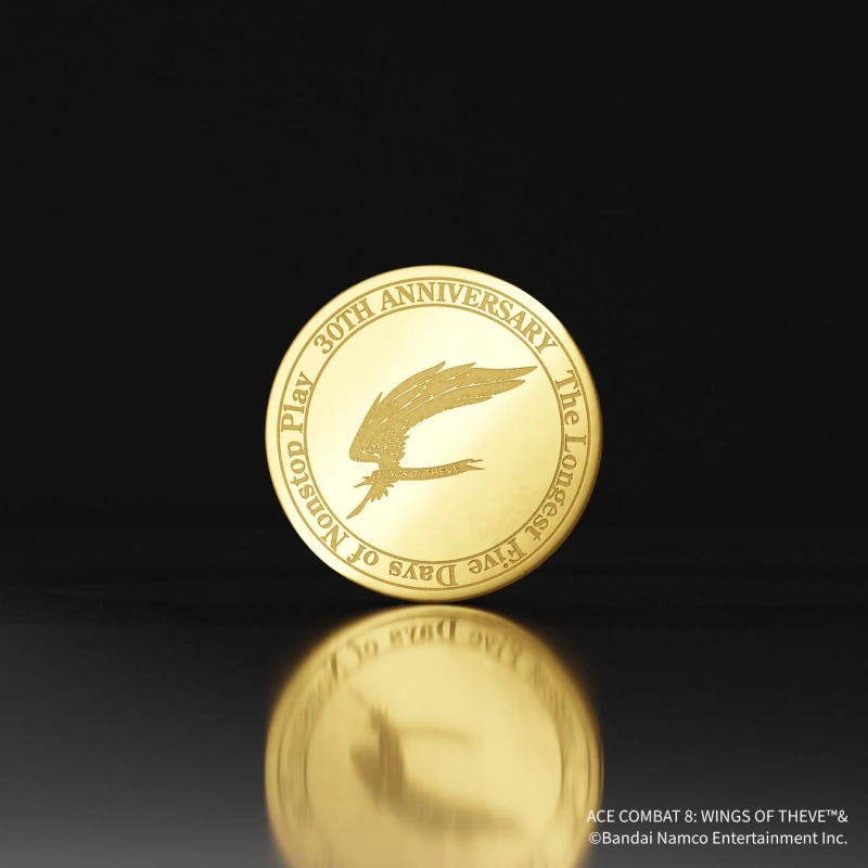 ACE COMBAT 8純金メダル