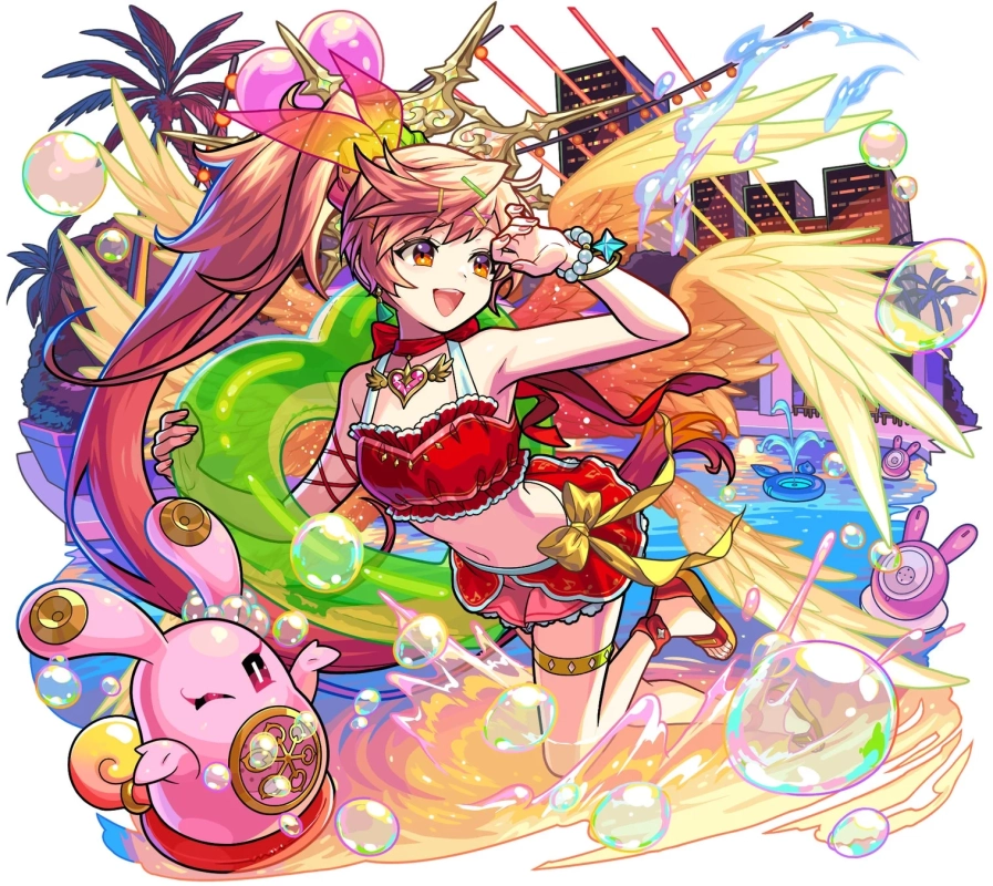 夏仕様水着女性