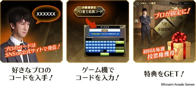 プロ雀士応援キャンペーンの説明画像