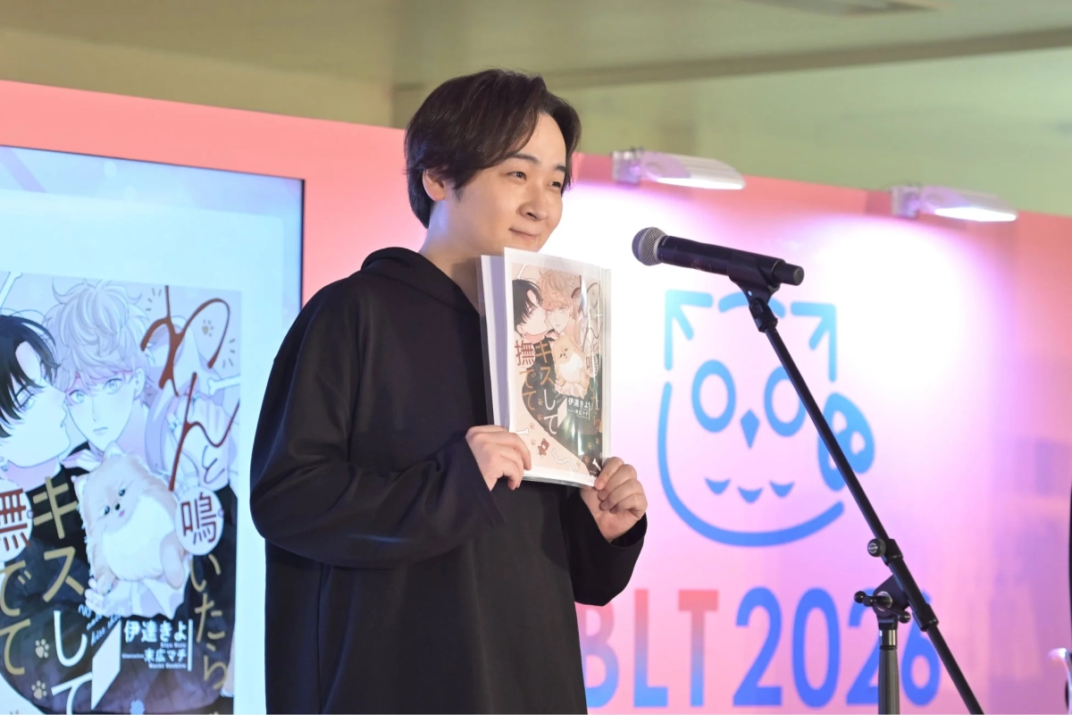 伊達きよ先生が作品について語る様子