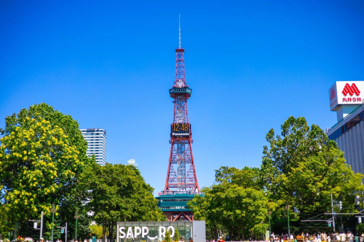 札幌テレビ塔と大通公園