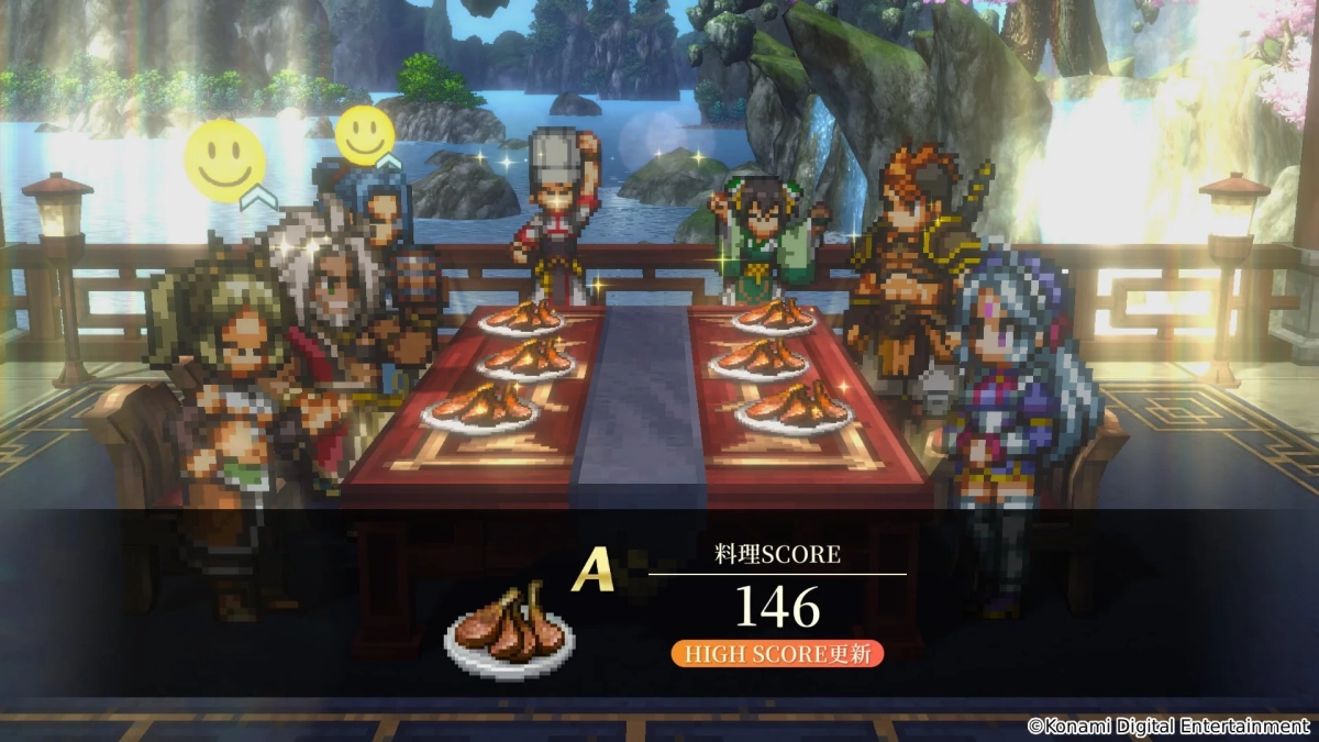 食事会の様子