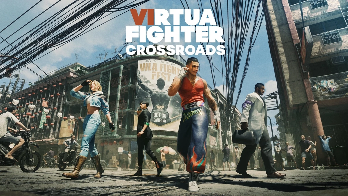 VIRTUA FIGHTER CROSSROADSのキービジュアル