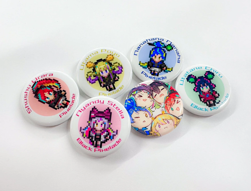 ぴくせれ〜ど!限定オリジナル缶バッジ
