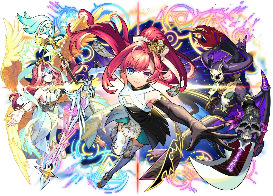 天使悪魔風キャラクター