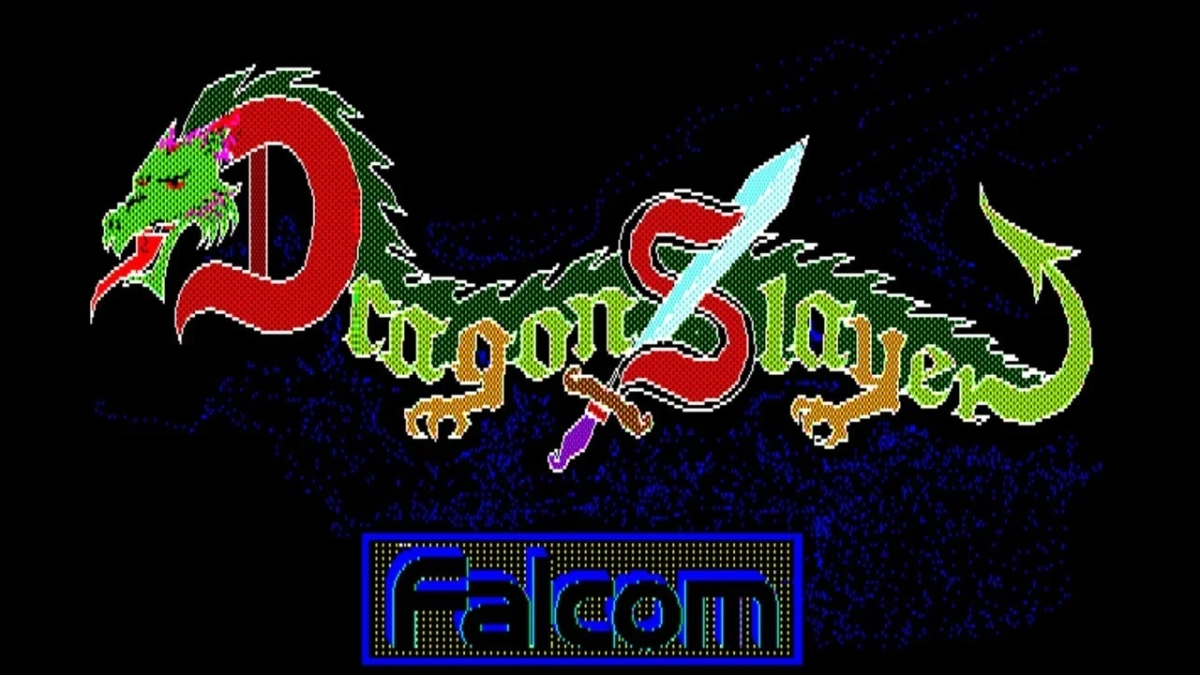 Dragon Slayer Falcom ロゴ