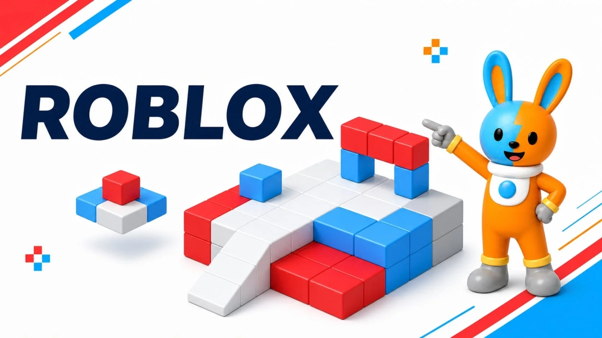 Robloxのキャラクターとブロック