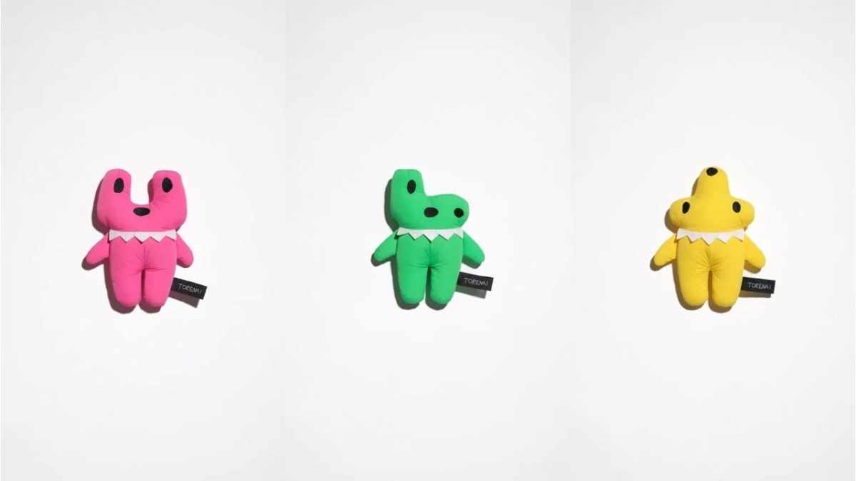 オリジナルキャラクターのぬいぐるみ
