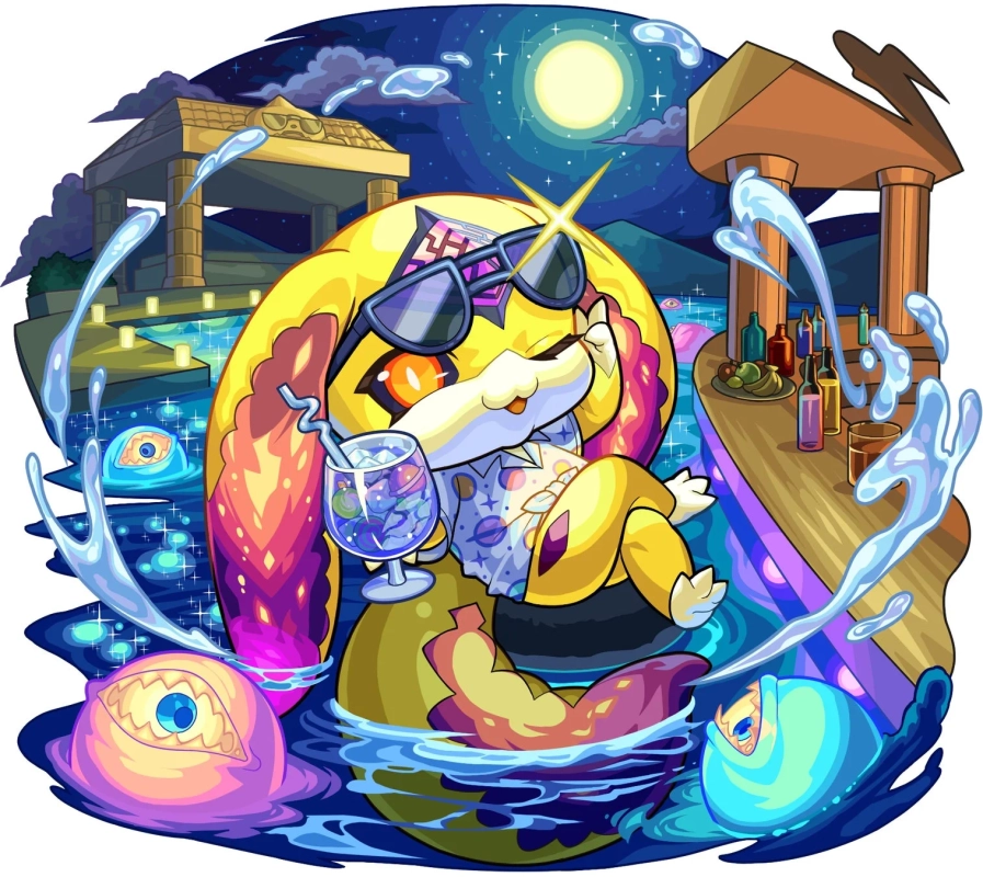 夏仕様ナイトプール