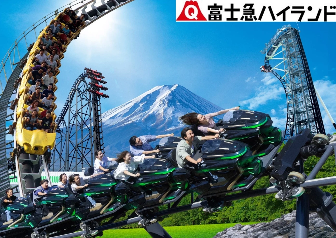 富士急ハイランドのジェットコースター