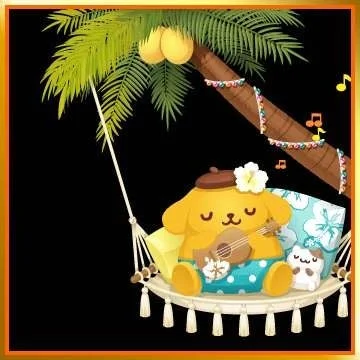 ポムポムプリンとウクレレ