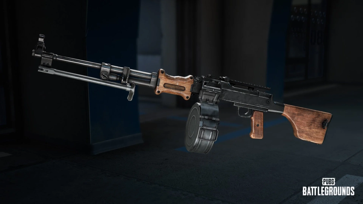 PUBG BATTLEGROUNDSの機関銃
