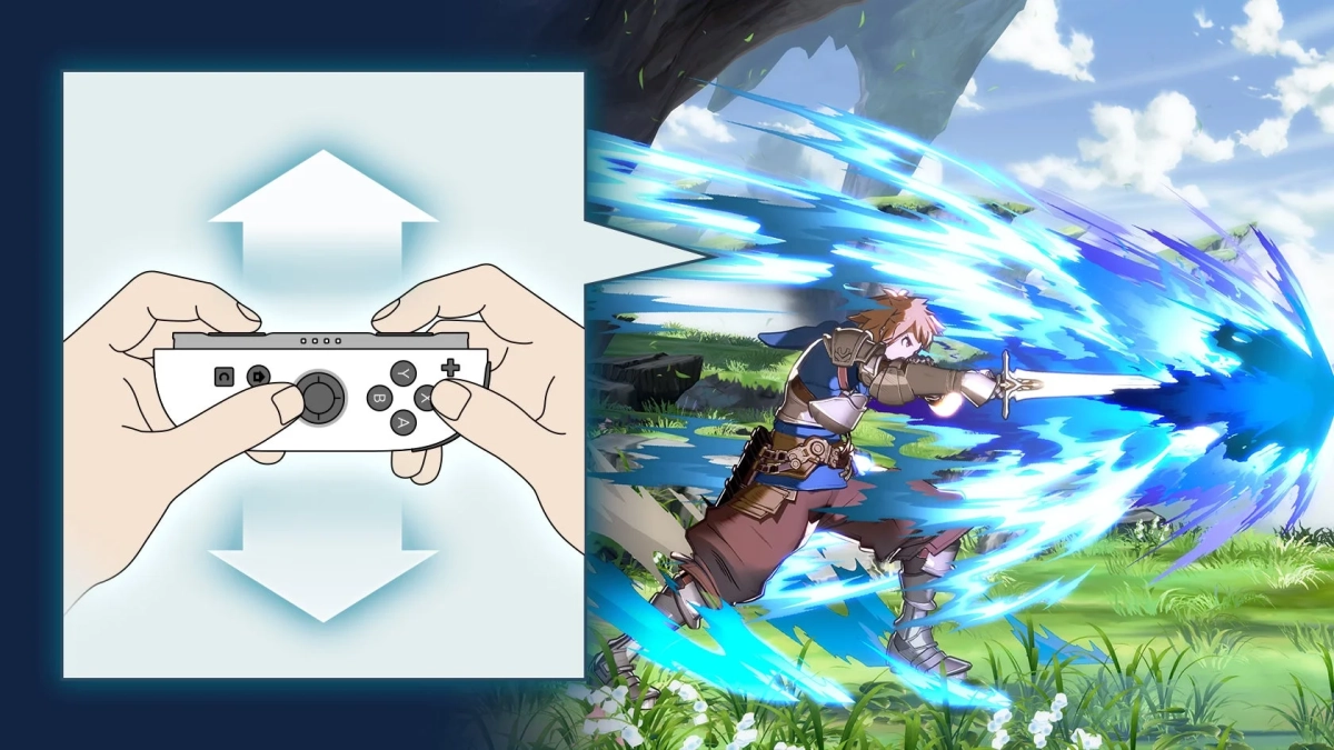 コントローラー操作とゲーム内アクション