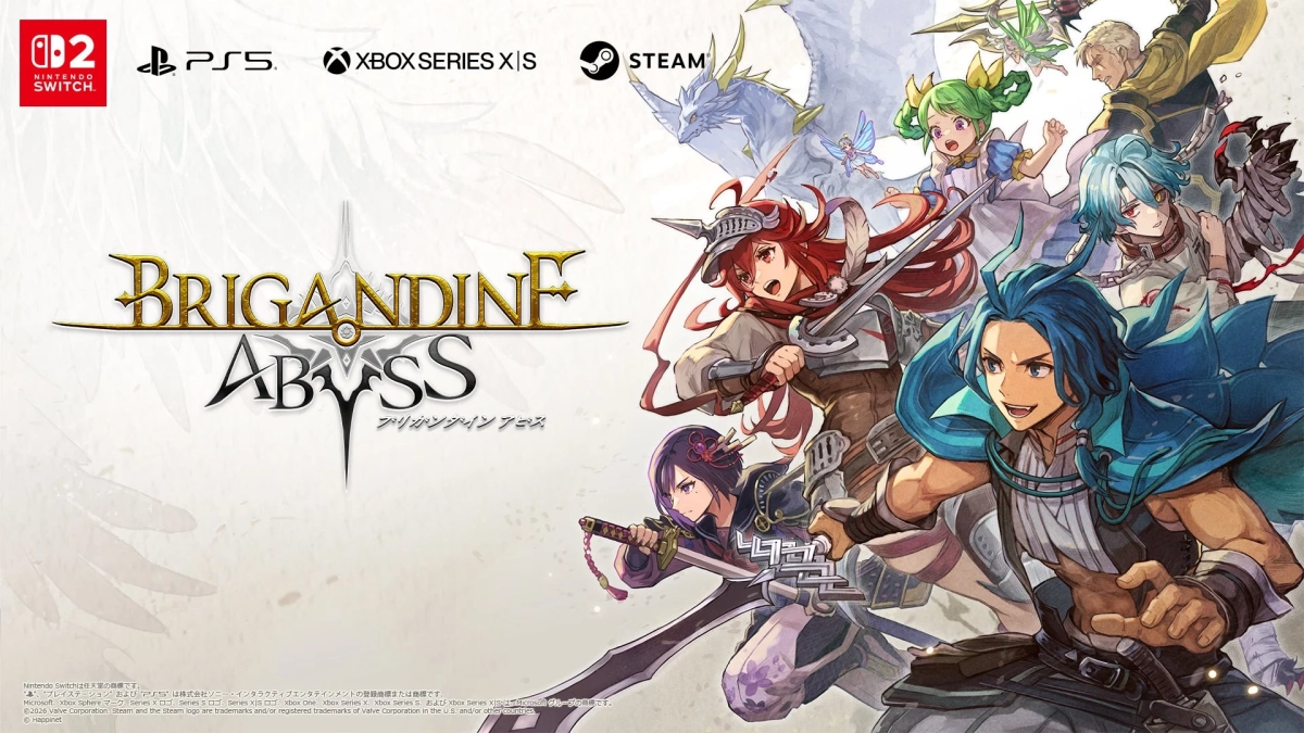BRIGANDINE ABYSSのゲーム宣伝ビジュアル