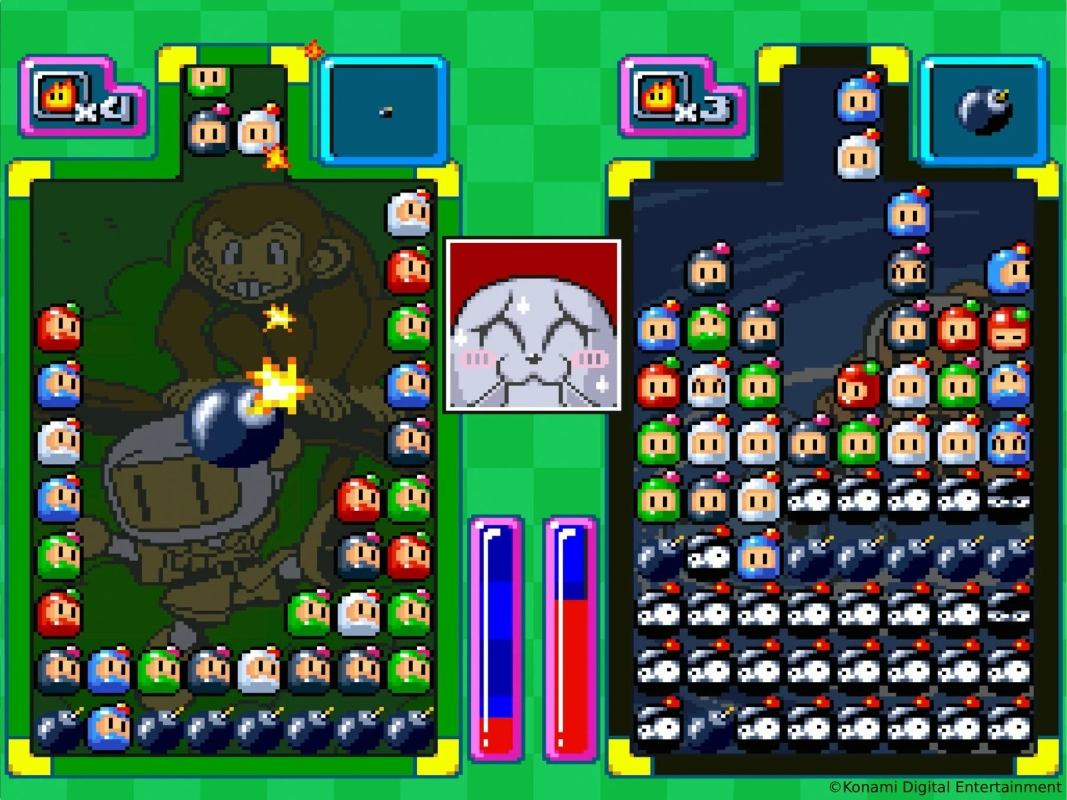 ぱにっくボンバーWのゲーム画面