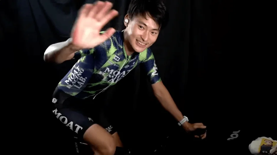 屋内自転車トレーニング