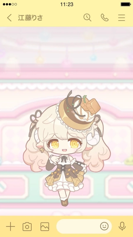 ララ トーク画面
