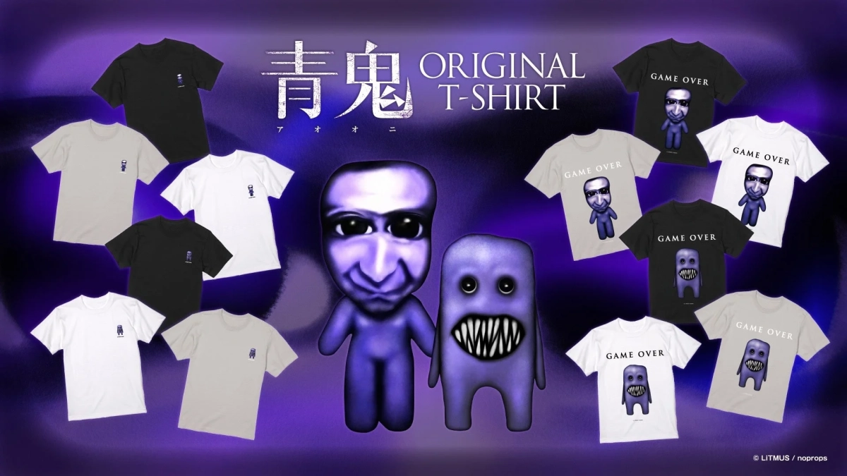 青鬼 アオオニ ORIGINAL T-SHIRT GAME OVER
