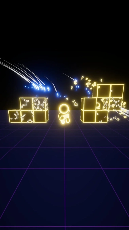 ゲーム, サイバー, ネオン, アバター