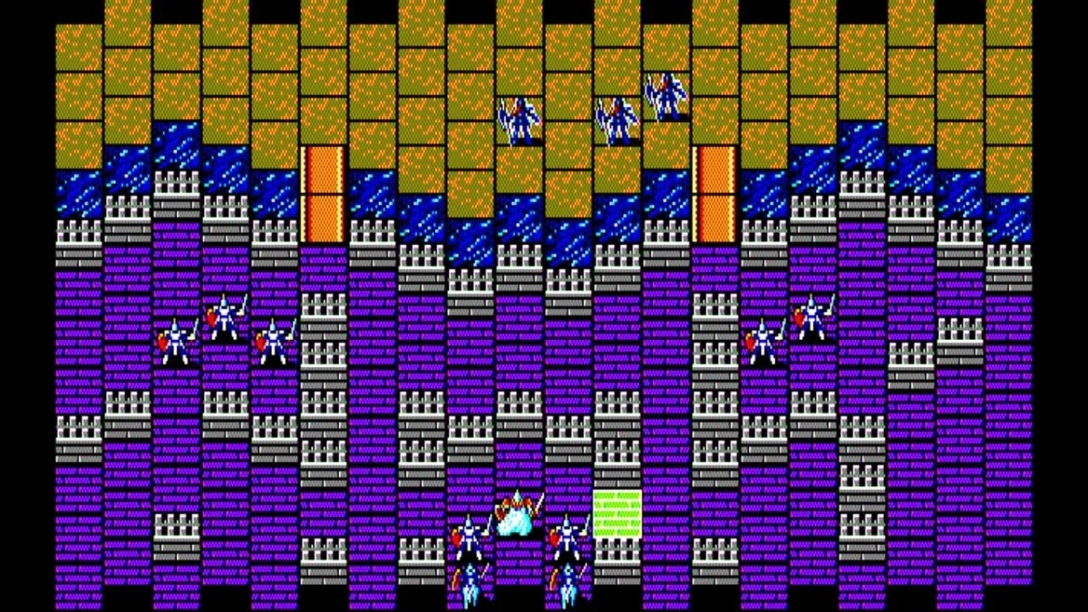 レトロゲームマップ、ドット絵キャラクター