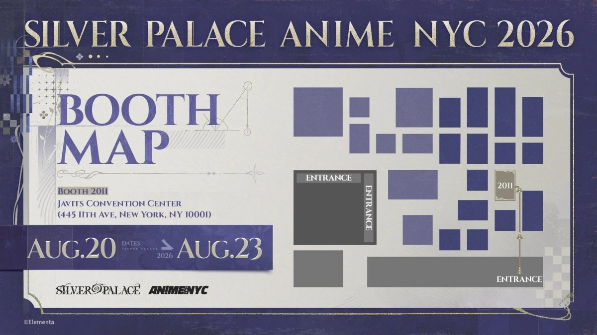 Anime NYCブースマップ
