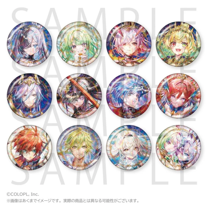 トレーディングホログラム缶バッジ(12周年Ver.)A