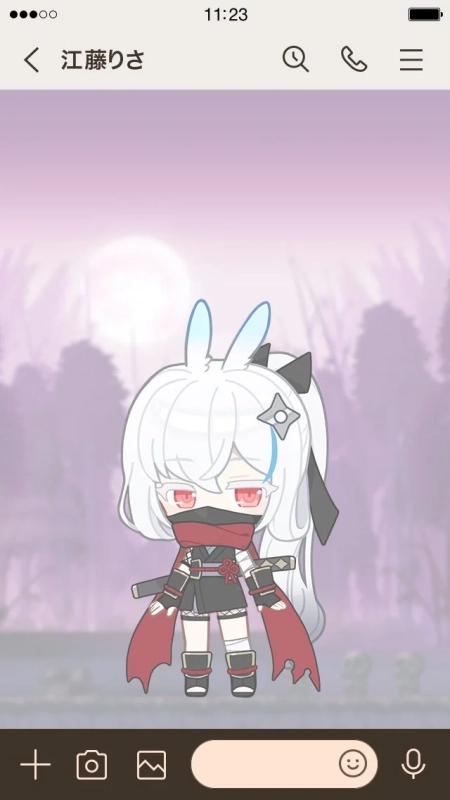 レン トーク画面