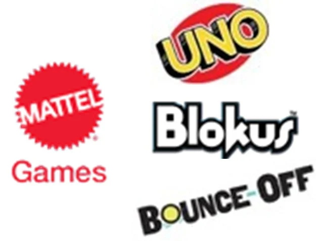 MATTEL Games UNO Blokus BOUNCE-OFF