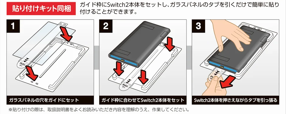 貼り付け手順