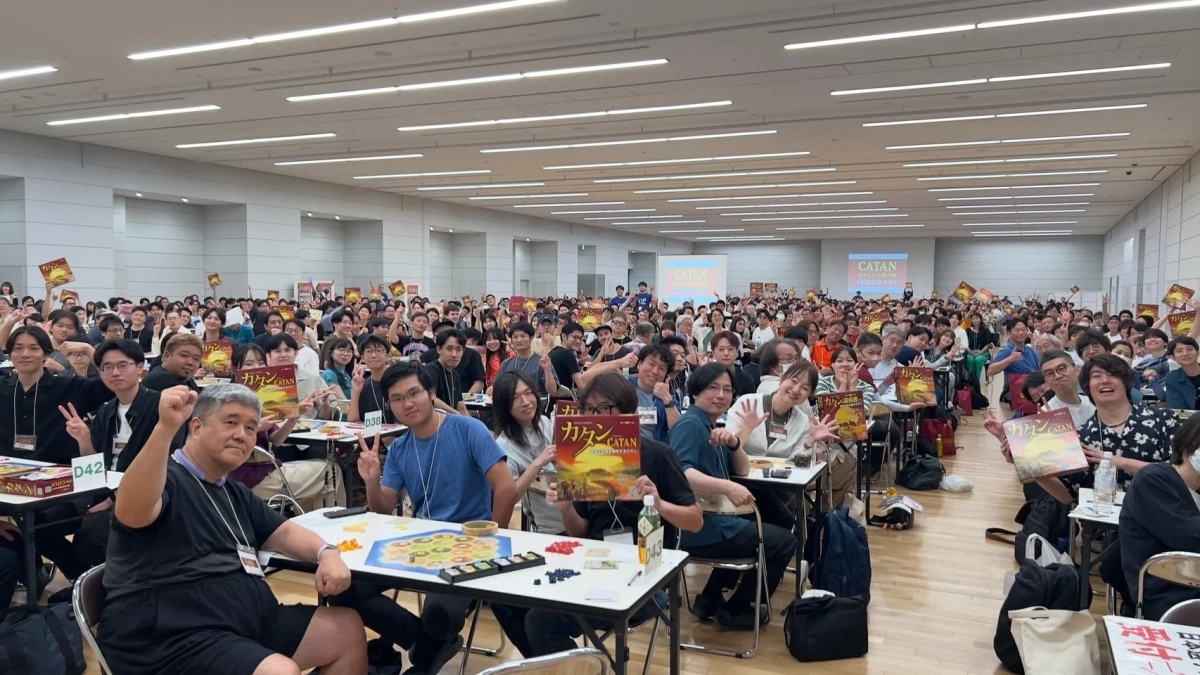 カタン日本選手権会場の様子