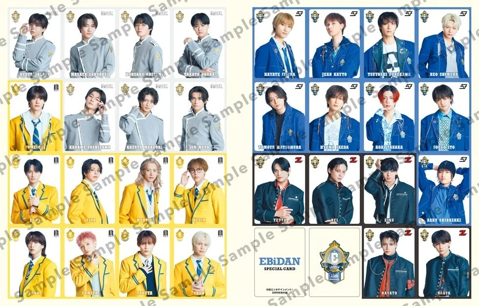 EBiDAN SPECIAL CARDのコレクション
