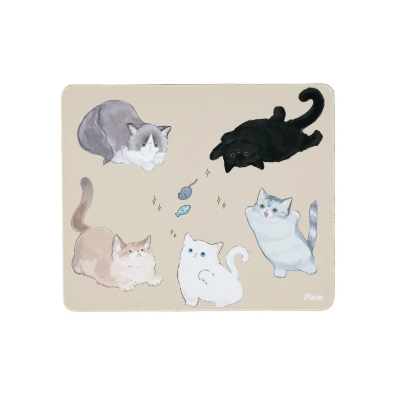 ねこ日和 マウスパッド イラスト拡大
