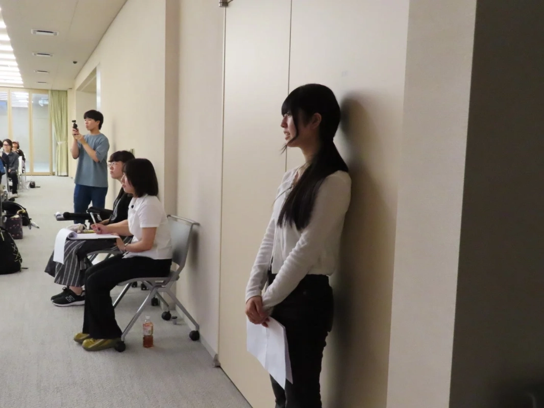 学生スタッフ準備