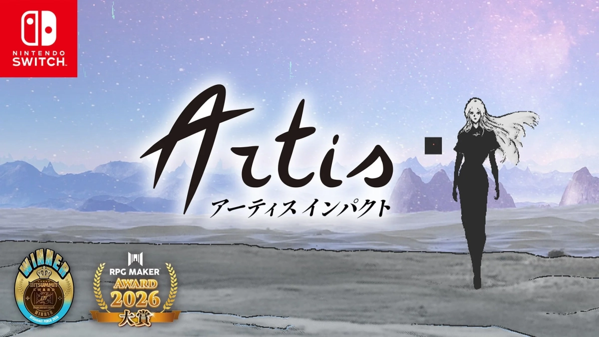 Nintendo Switch用ゲーム「Artis Impact」のプロモーション画像