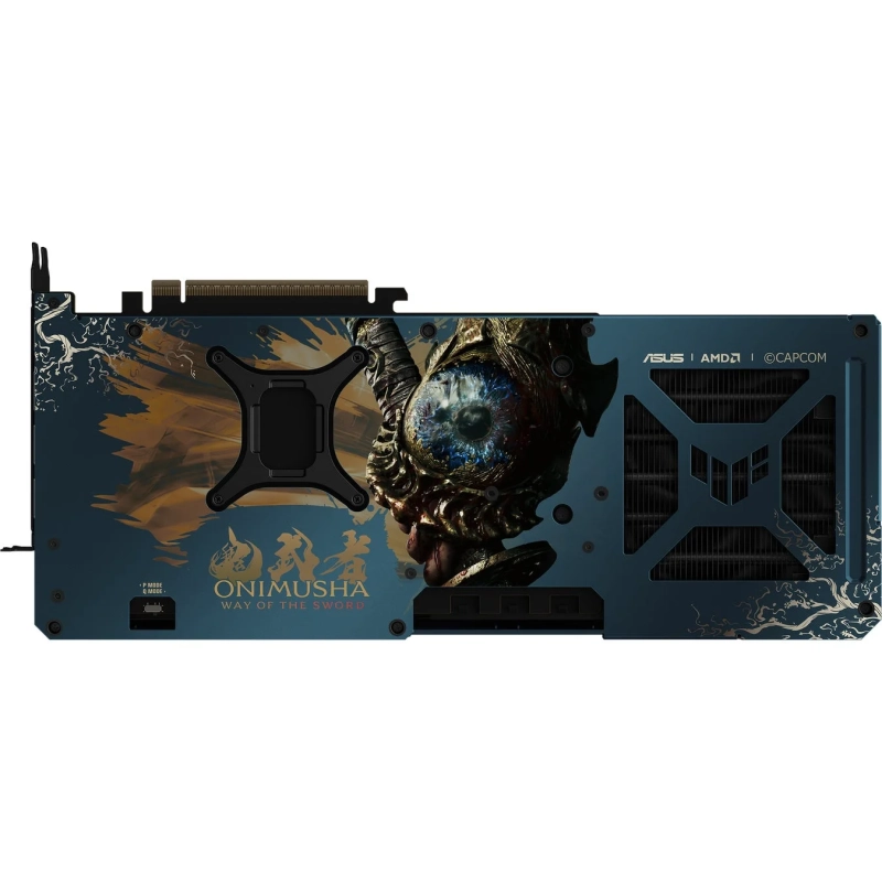 ASUS TUF Gaming Radeon™ RX 9070 XT Onimusha Special Edition バックプレート
