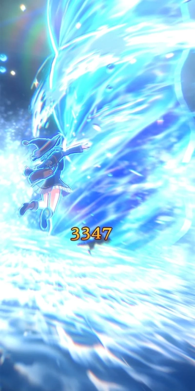 魔法発動のゲーム画面
