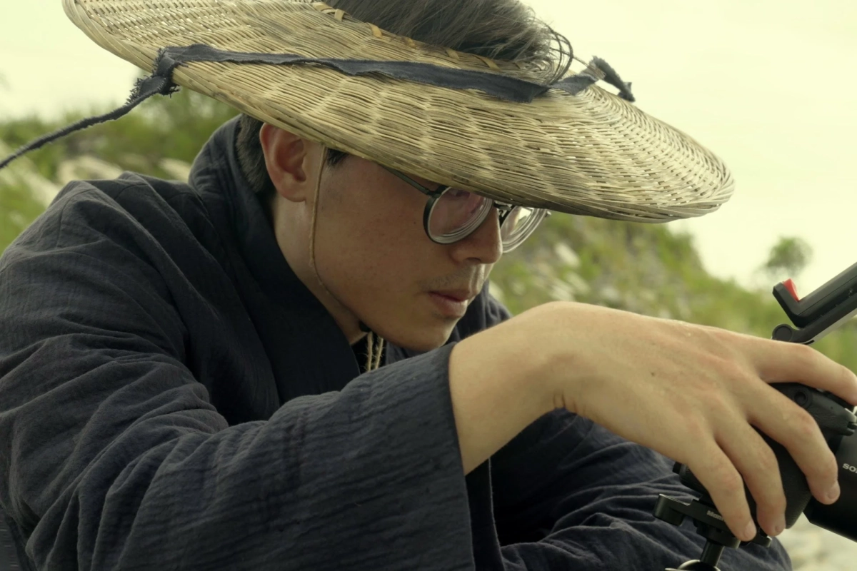 Chen Chen氏の制作風景