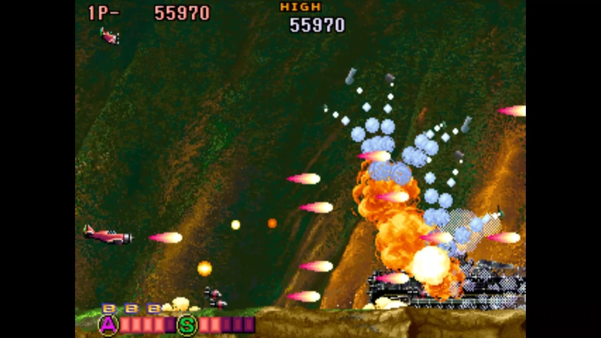 P-47 ACES ゲーム画面