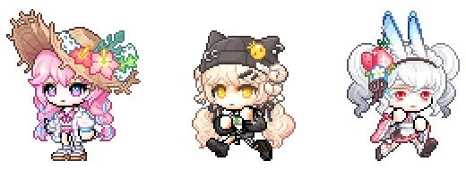ドット絵チビキャラ