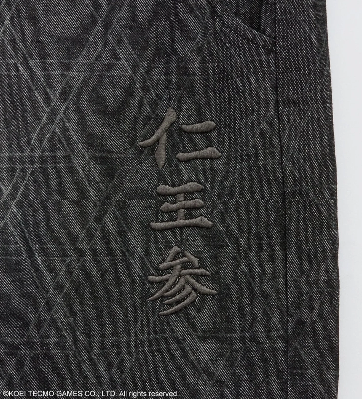SAMUE PANTSの仁王参刺繍