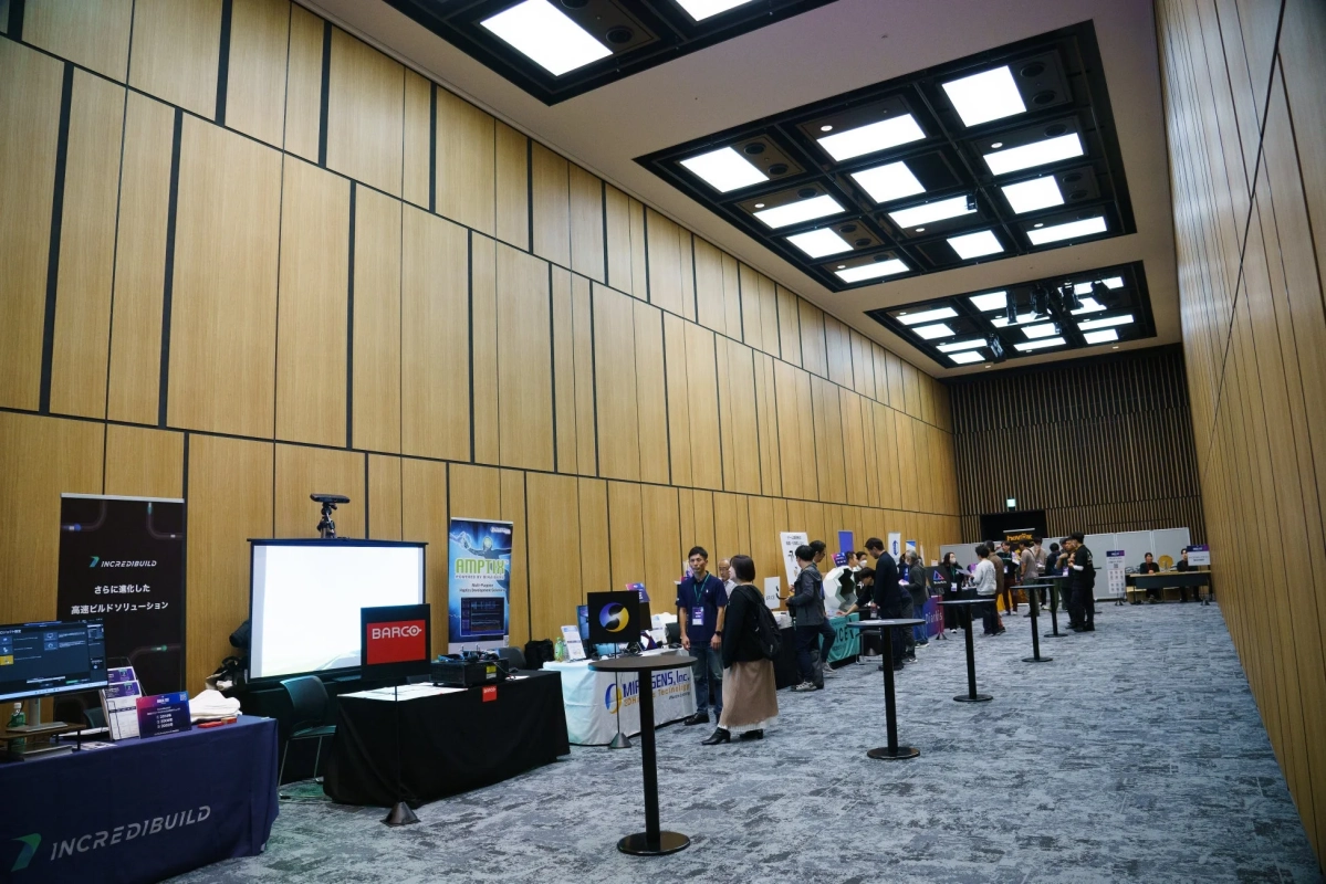 展示会場の様子