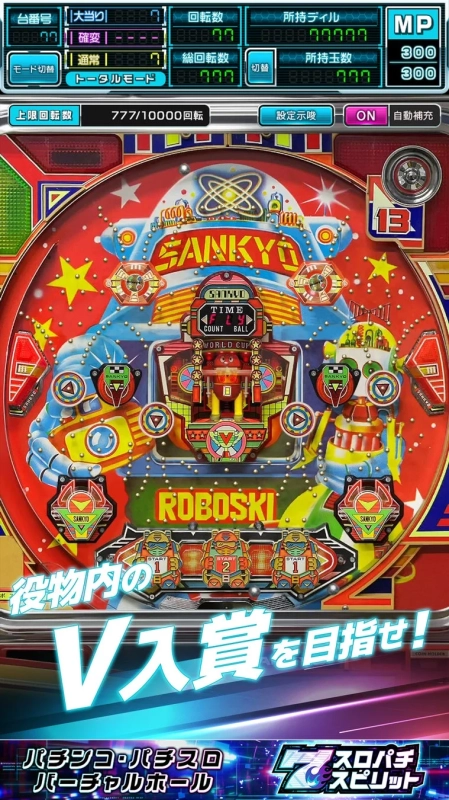 ロボスキーI役物