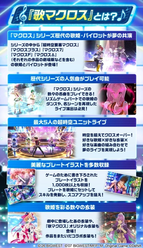 歌マクロス ゲーム内容