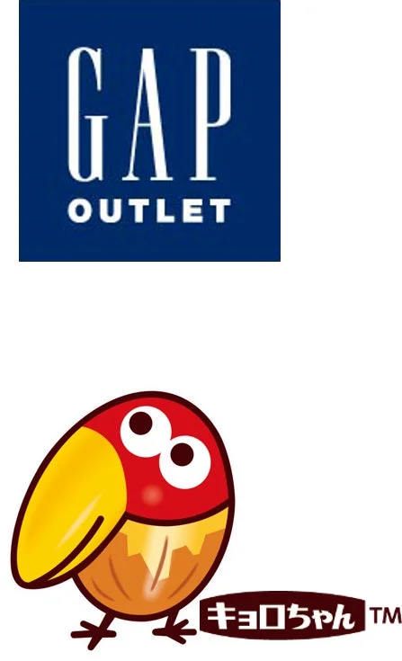 Gapとキョロちゃん
