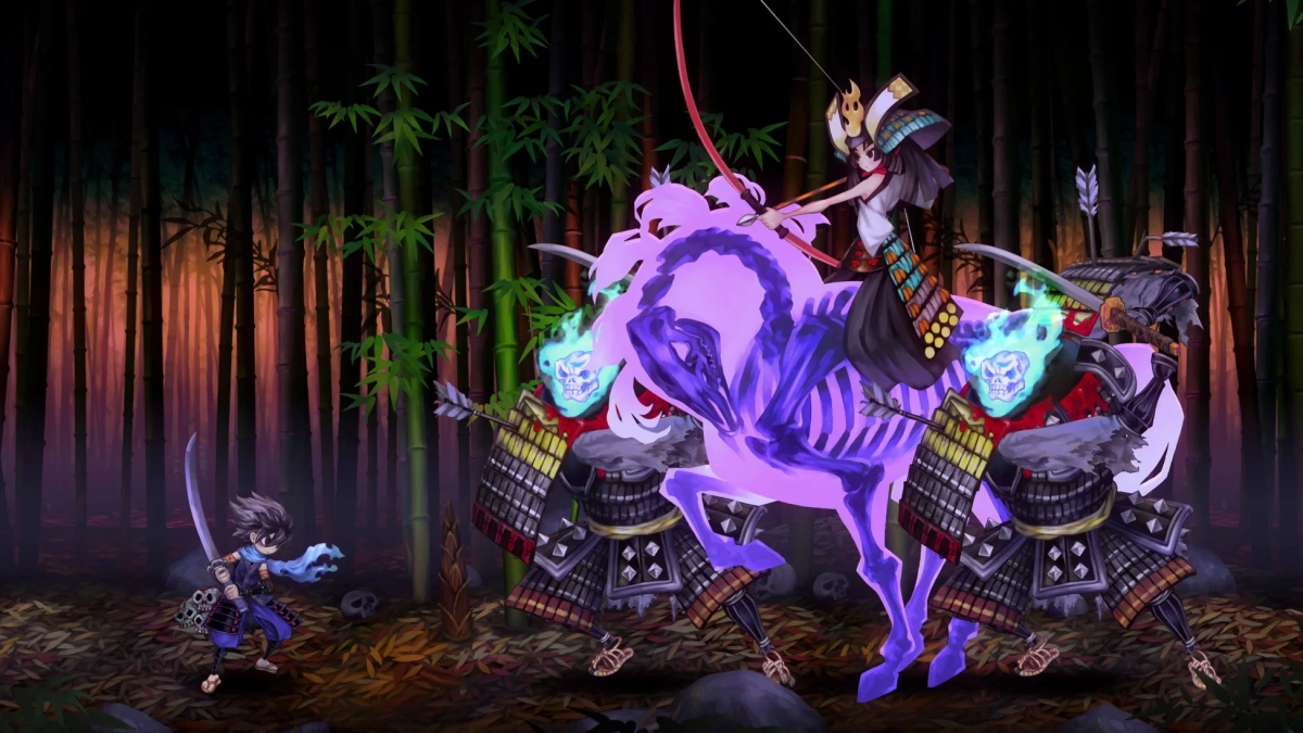 竹林の戦闘