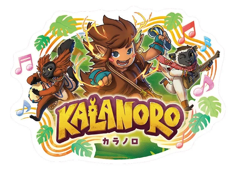 音楽をテーマにしたキャラクターイラスト